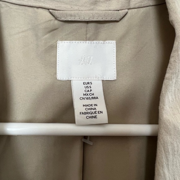 H&M oversized linen blazer - Picture 3 of 3